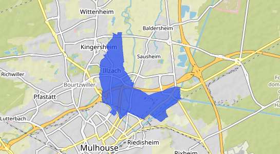 prix immobilier Illzach Quartier Centre Est