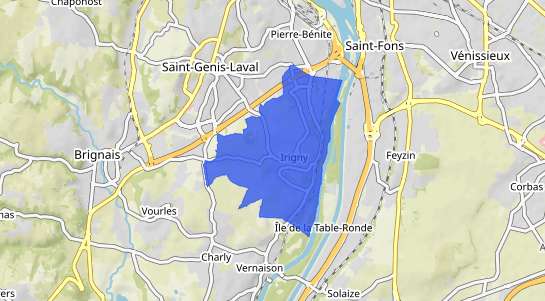 prix immobilier Irigny Quartier Centre