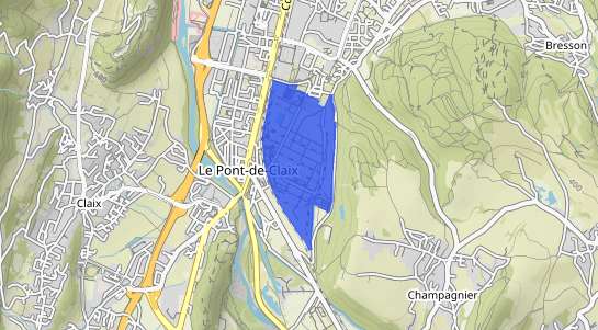 prix immobilier Le Pont-de-Claix Quartier Plateforme Chimique