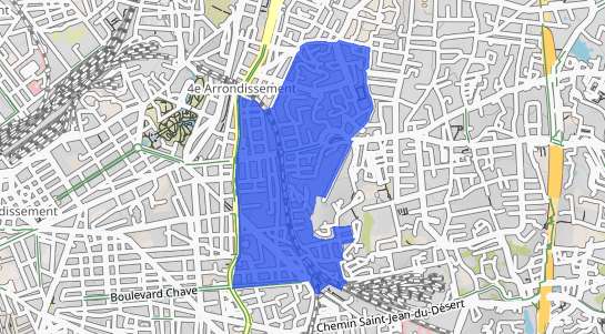 prix immobilier Marseille Quartier La Blancarde