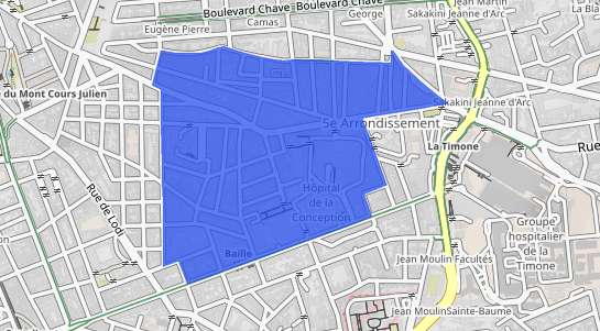 prix immobilier Marseille Quartier La Conception