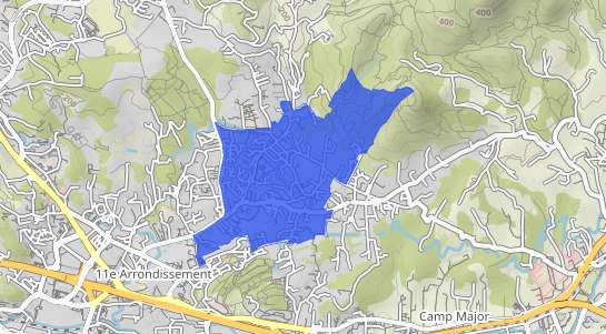 prix immobilier Marseille Quartier Les Camoins