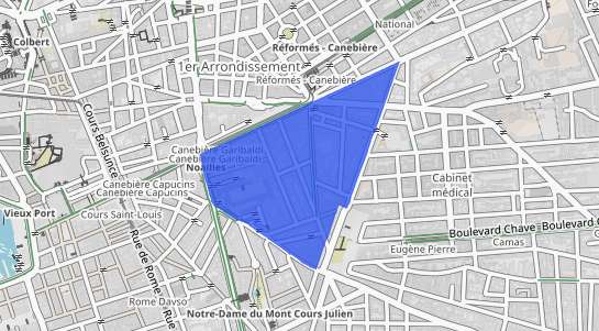 prix immobilier Marseille Quartier Thiers