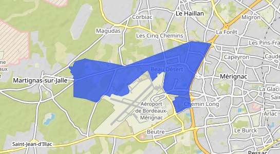 prix immobilier M�rignac Quartier Beaud�sert