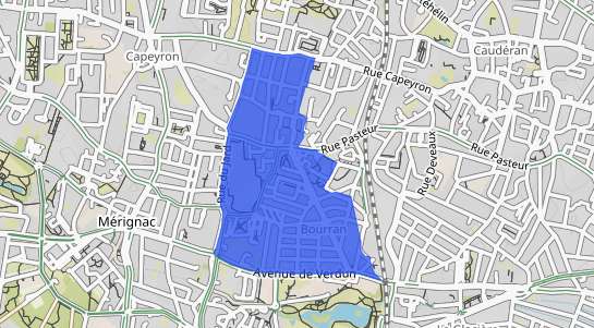 prix immobilier M�rignac Quartier Bourran