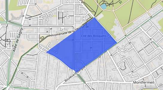 prix immobilier Montfermeil Quartier Les Bosquets