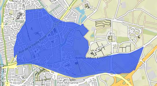 prix immobilier Montpellier Quartier Mill�naire