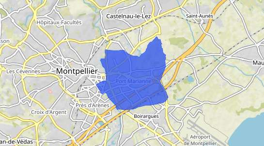 prix immobilier Montpellier Quartier Port Marianne