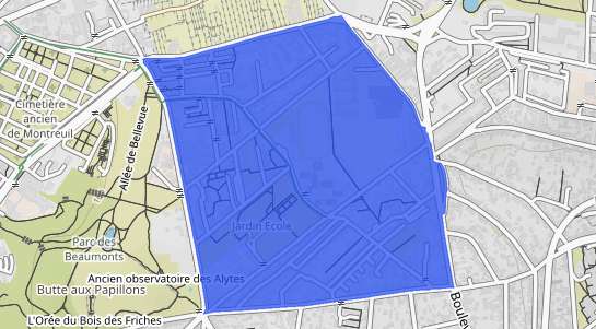 prix immobilier Montreuil Quartier Bel-Air Grands P�chers 2