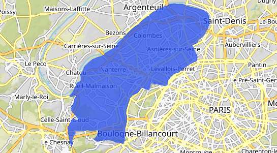 prix immobilier Nanterre Quartier Central Park