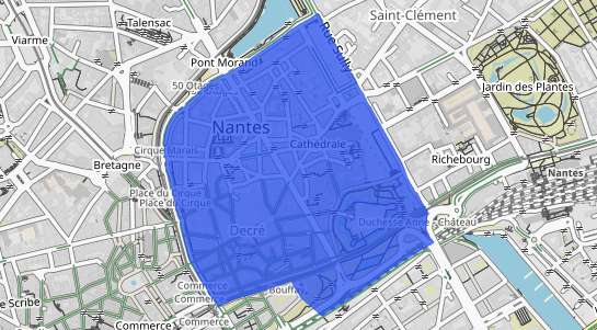 prix immobilier Nantes Quartier Decr-Cathdrale