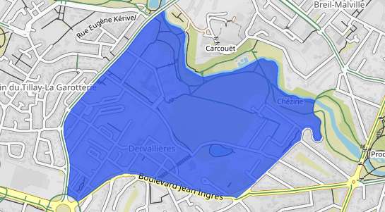 prix immobilier Nantes Quartier Dervallires-Chzine