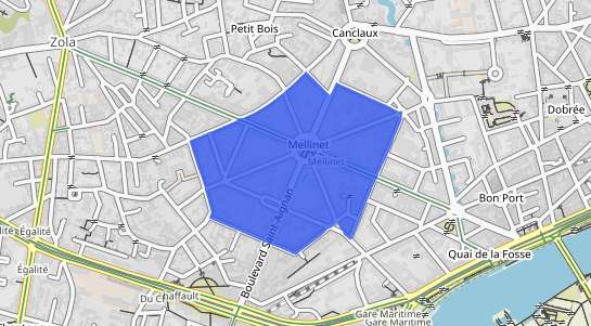 prix immobilier Nantes Quartier Mellinet