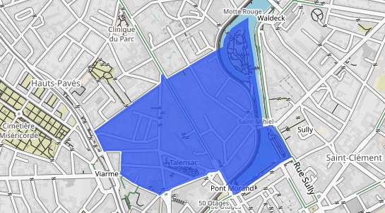 prix immobilier Nantes Quartier Talensac-Pont Morand
