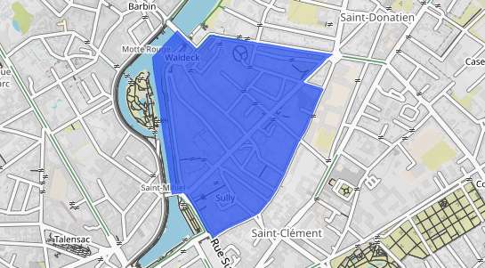 prix immobilier Nantes Quartier Waldeck-Sully