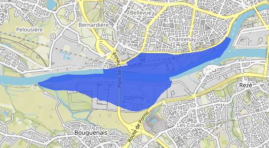prix immobilier Nantes Quartier Z.A. Chevir-Zone Portuaire