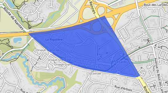 prix immobilier Orvault Quartier Z.A. Grand Val