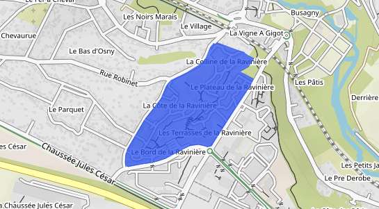 prix immobilier Osny Quartier La Ravini�re