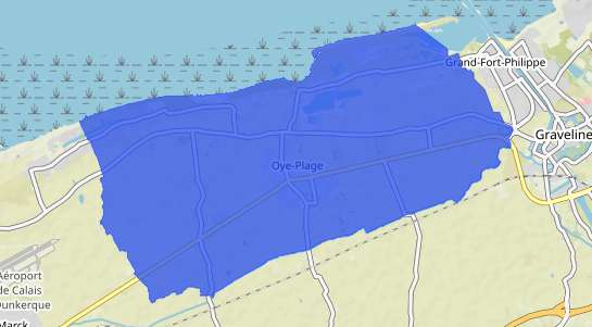 prix immobilier Oye-Plage Quartier Nord