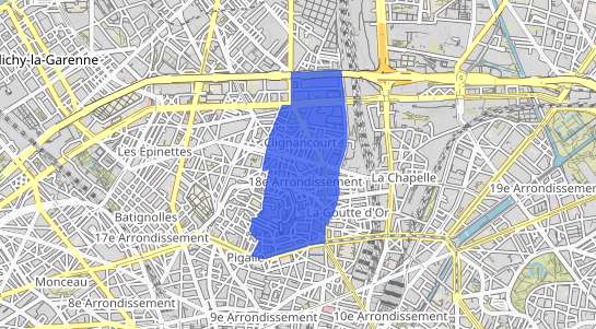 prix immobilier Paris Quartier de Clignancourt