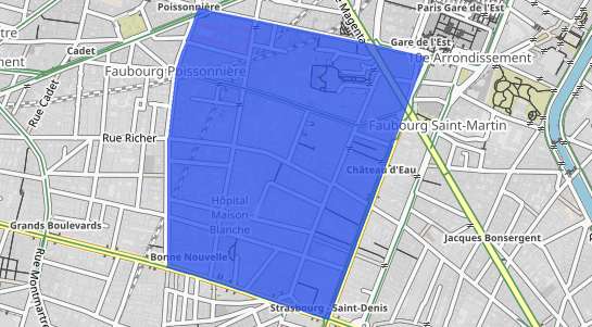 prix immobilier Paris Quartier de la Porte Saint-Denis