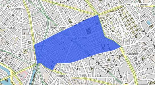 prix immobilier Paris Quartier de la Roquette