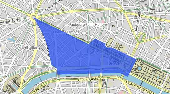 prix immobilier Paris Quartier des Champs-lyses