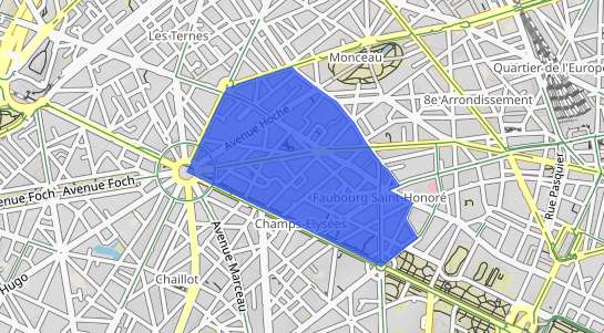 prix immobilier Paris Quartier du Faubourg du Roule