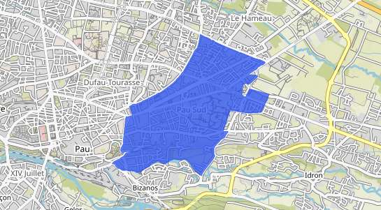 prix immobilier Pau Quartier Pau Sud 2