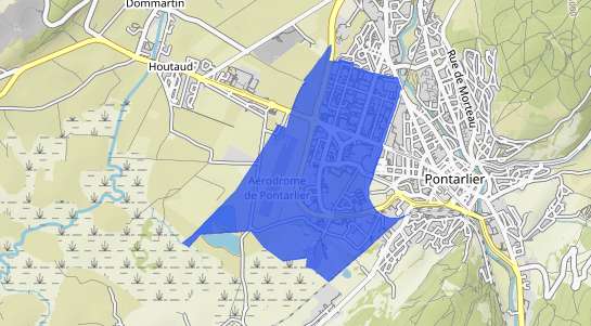 prix immobilier Pontarlier Quartier Zone Industrielle