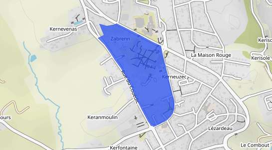 prix immobilier Quimperl� Quartier L�zardeau-Kerneuzec