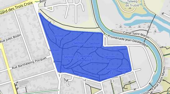 prix immobilier Rennes Quartier Cimeti�re du Nord