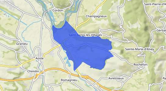 prix immobilier Saint-Genix-sur-Guiers Quartier Saint-Genix-les-Villages