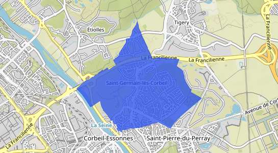 prix immobilier Saint-Germain-l�s-Corbeil Quartier Centre