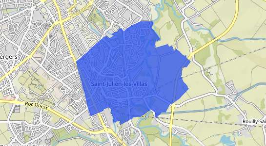 prix immobilier Saint-Julien-les-Villas Quartier Centre-Est