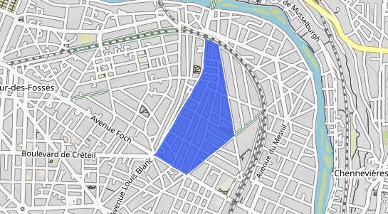 prix immobilier Saint-Maur-des-Foss�s Quartier Champignol 1