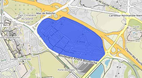 prix immobilier Saint-Priest Quartier Porte des Alpes