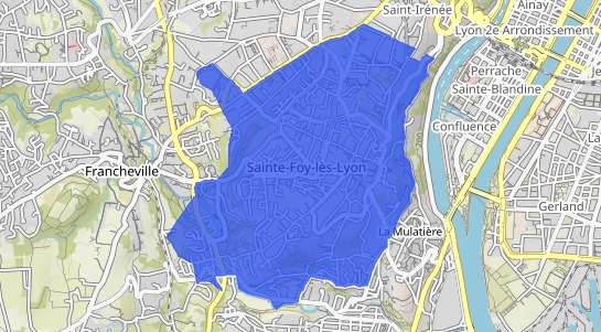 prix immobilier Sainte-Foy-l�s-Lyon Quartier Centre
