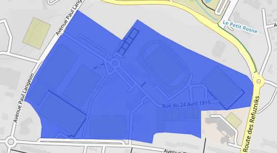 prix immobilier Sarcelles Quartier Centre Sportif Mandela