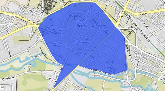 prix immobilier Senlis Quartier Centre Ville