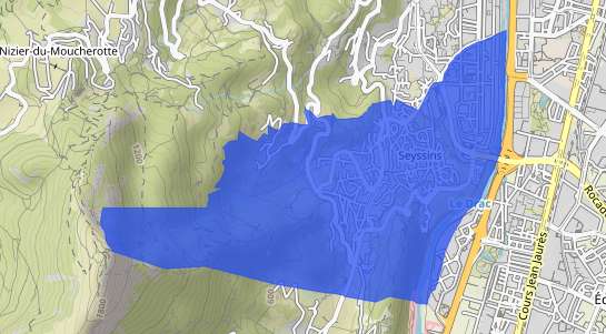 prix immobilier Seyssins Quartier Le Centre