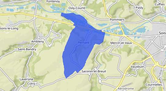 prix immobilier Soissons Quartier Pernant