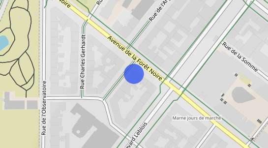 prix immobilier Strasbourg Quartier For�t Noire Est