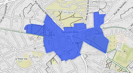 prix immobilier Sucy-en-Brie Quartier Le Centre