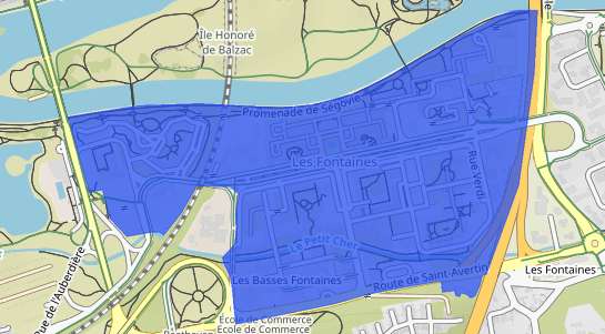 prix immobilier Tours Quartier Les Fontaines 2
