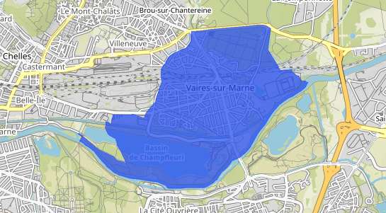 prix immobilier Vaires-sur-Marne Quartier Centre