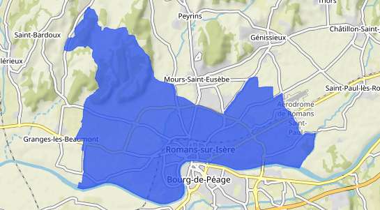 prix immobilier Valence Quartier Romans