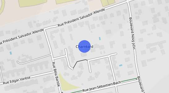 prix immobilier V�nissieux Quartier Charr�ard