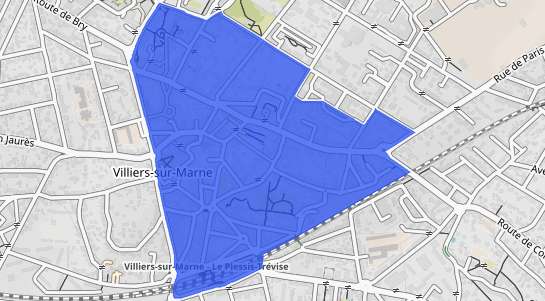 prix immobilier Villiers-sur-Marne Quartier Le Centre Ville