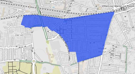 prix immobilier Villiers-sur-Marne Quartier Les Luats